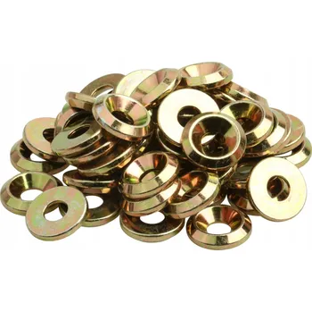 Vrták PODLOŽKY PRO VRUTY DO DŘEVA KUŽELOVÉ M8 8,5 / 24,5mm POZINK 50 kusů