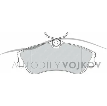 Brzdová destička Brzdové destičky FERODO PREMIER Citroen Xsara Picasso 1999 - 2012 2.0 16V