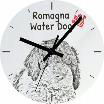 Hodiny Nástěnné hodiny Art-Dog bílé 20 cm
