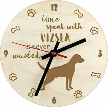 Hodiny Nástěnné hodiny Art-Dog béžové 30 cm