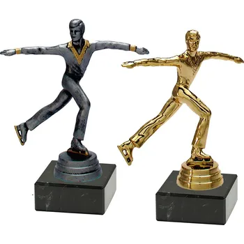 Soška krasobruslení muž 14 cm - 34129 Výška poháru: zlatá