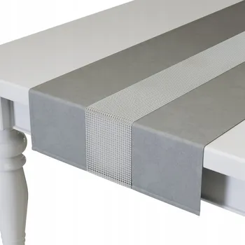 ubrus Hotový velurový běhoun se zirkony 40x180 cm, velurové běhouny velvet zirkony