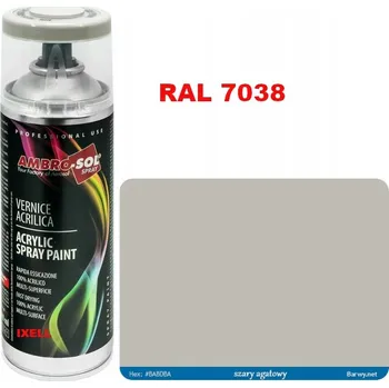 Barva ve spreji RAL 7038 AKRYLOVÝ LAK ve spreji šedý LESK 1233