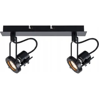 Bodové svítidlo Stropní bodové svítidlo obdélníkové Reality černé