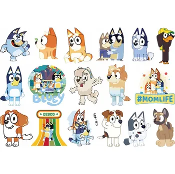 Odstranitelné tetování Modré tetování iNaklejki 1 ks