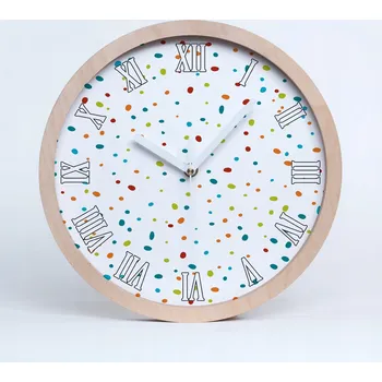 Hodiny Nástěnné hodiny Tulup vícebarevné 30 cm
