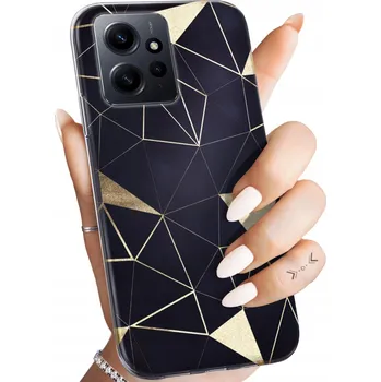 Pouzdro na mobilní telefon Hello Case pro Xiaomi Redmi Note 12 zlatý