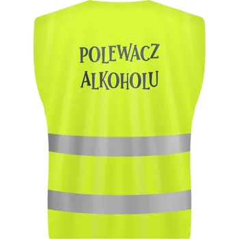 Reflexní vesta POLEWACZ ALKOHOLU na párty