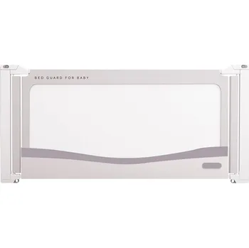 Dětská zábrana iMex Zábrana na postel Premium 160 cm světle šedá