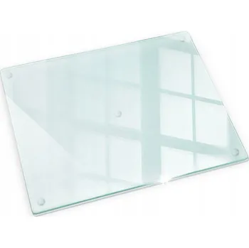 Kuchyňské prkénko Multifunkční Skleněná Ochranná Deska na Kuchyňskou Indukční Varnou Desku 40x52 cm