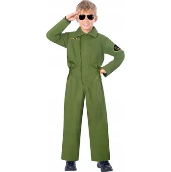 Karnevalový kostým Kostým Kostým Pilota letadla Kombinéza 8-10 let 128-140 cm