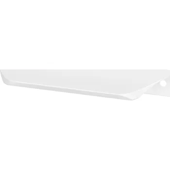 Nábytkové kování Nábytková úchytka hranová BÍLÁ ALU 43,6 cm lehká odolná pro skříňky UA02