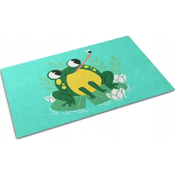 Rohožka Stěrač Koberec na podlahu 150x100 Žabka Žába