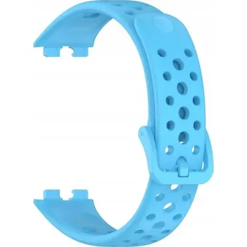 Příslušenství k chytrým hodinkám Silikonový sportovní řemínek pro Huawei Band 8 / Huawei Band 9 / Modrý