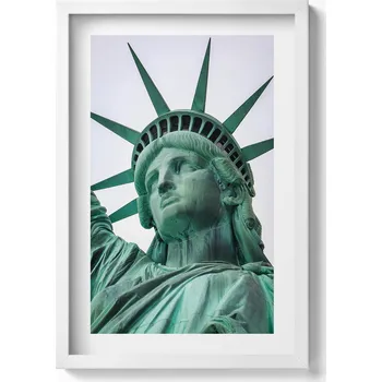 Obraz Dekorativní nástěnný obraz do pokoje Socha Svobody New York USA 40x60 cm