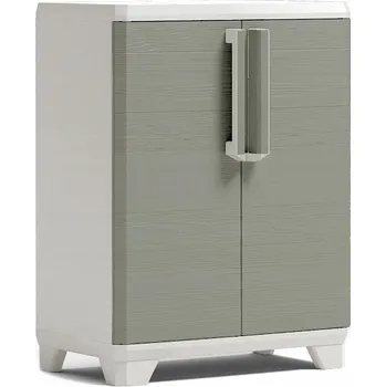 Šatní skříň Nízká úložná Skříň KETER LINEAR WOOD