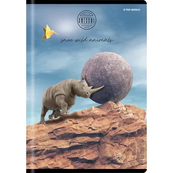 Sešit Sešit A5 s mřížkou TOP-2000, 80 listů