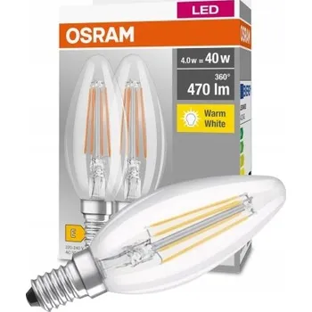 Žárovka LED žárovky Osram E14 40 W 2700 K 2 ks