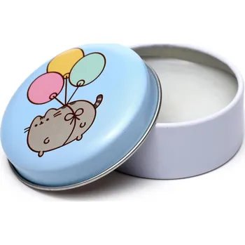 Koupelnová předložka Balzám na rty s kočičkou Pusheen v plechové krabičce Barva: modrá
