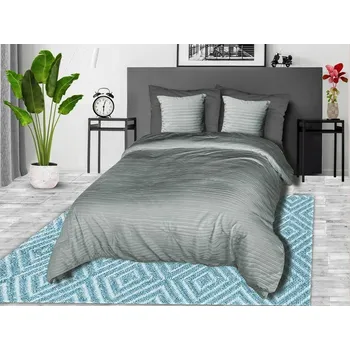 Prostěradlo Přehoz na postel Darymex z mikrovlákna 210 cm x 170 cm šedý