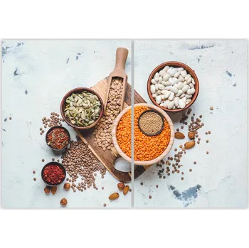 Kuchyňské prkénko Skleněná Ochranná Deska a Krájecí Prkénko | Indukce, Sporák ds-0187