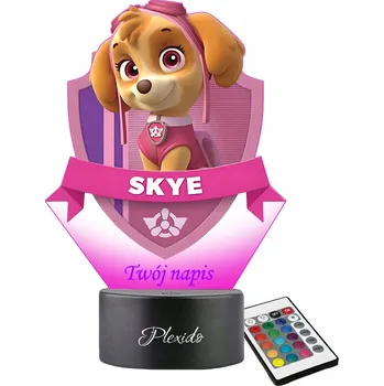 Lampička Plexido vícebarevná Noční lampa