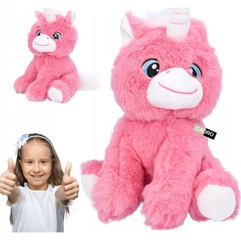 plyšák PLYŠÁK JEDNOROŽEC růžový medvídek plyšák hračka pro děti