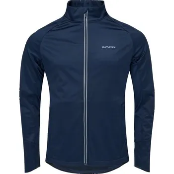 Pánská softshellová bunda Klimatex VALTARI NO-WIND Pánská větruodolná softshellová bunda, tmavě modrá, XXL