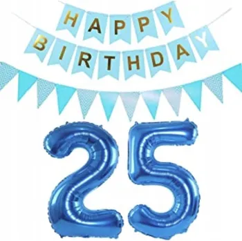 Balónek SADA BALÓNKŮ GIRLANDA DEKORACE NAROZENINY