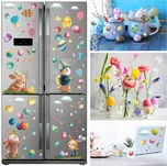 135ks VELIKONOČNÍ OZDOBY NA Velikonoce SAMOLEPKY NA OKNA NÁBYTEK ZAJÍC VAJÍČKA