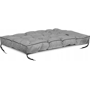 Polštář Polštář zahradní s vysokou stranou šedá 120x80cm