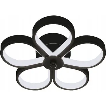 STROPNÍ SVÍTIDLO STROPNÍ SVÍTIDLO LUSTR ČERNÝ LED LOFT 3 ZÁVĚSNÝ