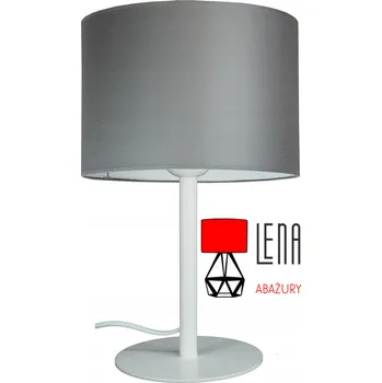 Lampička Moderní Noční lampa, stolní lampa pro děti. Módní šedé stínidlo 20cm LED