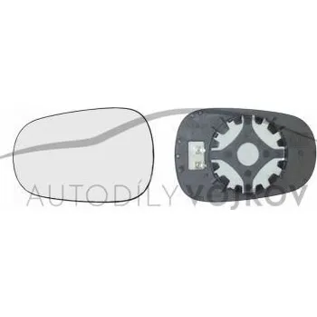 Auto zrcátko Sklo zrcátka s plastovým držákem Renault Clio II 1998 - 2001