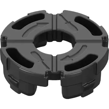 Spojka dlažby plastová (Plastový prstenec Ø ​​70 mm | výška 10 mm | výška spojovacího trnu 24 mm)