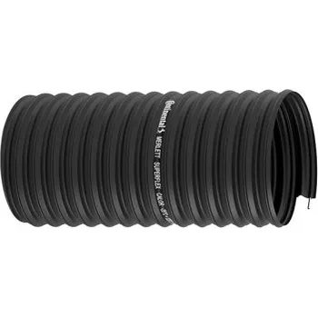 Ventilační potrubí HADICE FLEXADUR AC-1L A - Odsávací hadice pro horký vzduch, -25/+125°C, 45/51 mm