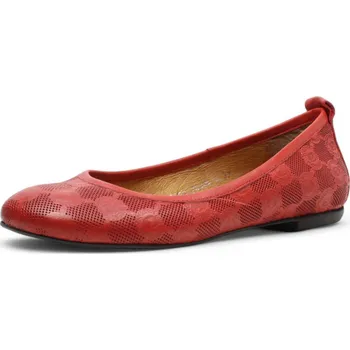 Dámské baleríny DÁMSKÉ BALERÍNY ACORD 5659 600 ČERVENÁ Barva: Červená, Velikost: 36