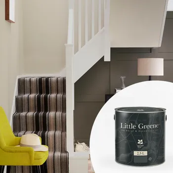 Speciální výtvarná barva Little Greene Barva na zábradlí - Matná - 2,5L - Intelligent Eggshell Vyberte odstín:: Moon Shadow (261)