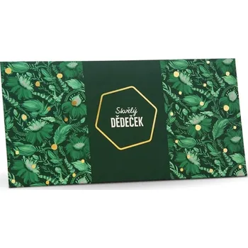 Čokoláda Skvělý dědeček - Mléčná čokoláda s mandlemi a malinami 175g