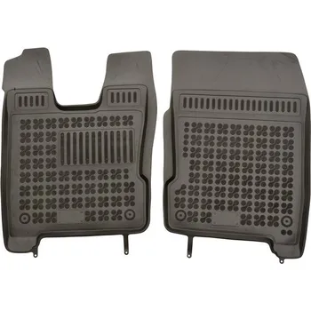 autokoberec Rezaw-Plast gumové koberečky černé s vyšším okrajem Iveco EUROCARGO 120e21, 180e28 08- sada 2 ks