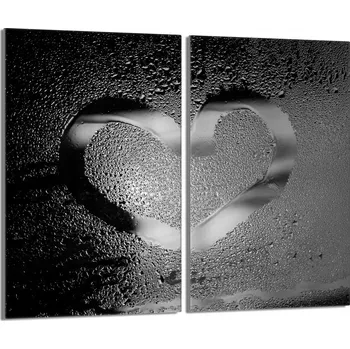 Kuchyňské prkénko Krájecí deska TMK ArtDeko sklo 2 ks