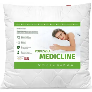 Polštář Polštář 80x80 cm antialergický, prošívaná silikon z mikrovlákna