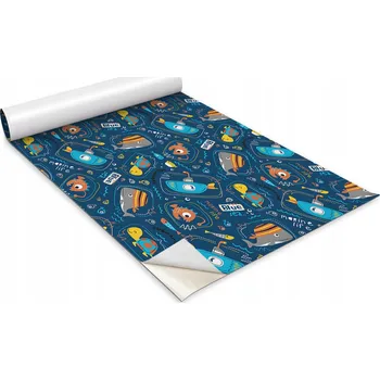 Obraz Matná fólie na desku stolu Podmořský svět dětský vzor 100x50 cm