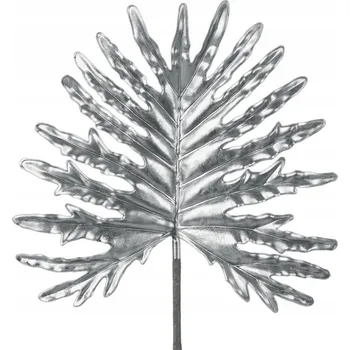 Vánoční dekorace Eurofirany stříbrná vánoční Dekorační větvička