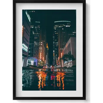 Obraz Závěsný obraz na zeď dekorace do bytu Hotel Hilton v Houstonu 50x70 cm