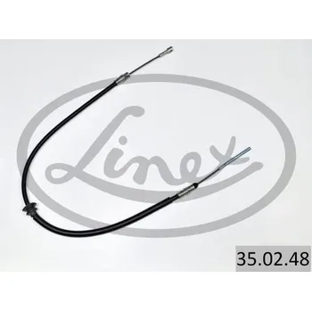 Lanko parkovací brzdy Tažné lanko, parkovací brzda LINEX 35.02.48