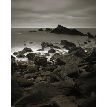 Obraz Plakát Skály u moře bez rámu 40 x 50 cm