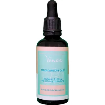 Pleťový olej Makadamiový olej Venoc 50 ml suchá