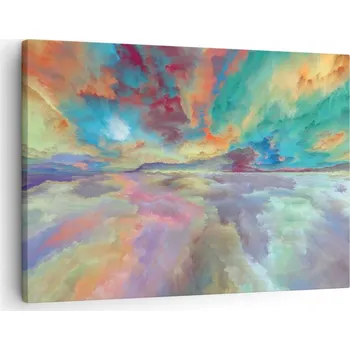 Obraz Obraz na plátně do obýváku, ložnice 70x50 abstrakce foto obrazy na zeď