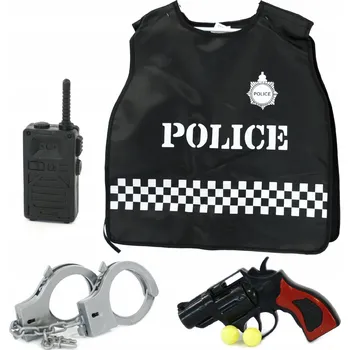 Karnevalový kostým Kostým Policista Midex vel. univerzální